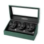 Dissing Watch Winder 6 ure Grøn Imiteret Læder 0000269