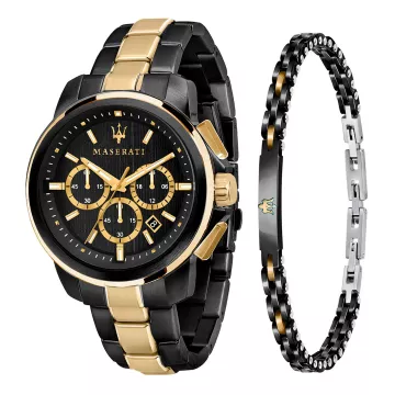 Maserati Successo Ditur Special Gavesæt Herre R8873621025 som indeholder Armbånd, Ur til Herre