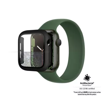 PanzerGlass full body skærmbeskyttelse til Apple Watch 7+8 sort 41 mm 3663