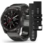Garmin Fenix 7X Pro Sapphire Solar 010-02778-30 ur med  urskive og en urkasse på 51 mm i diameter og en Lænke i Grå