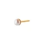STINE A Jewelry Tres Petit Pearl Ørering Single Guldbelagt Sølv 1326-02-S