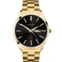 Sekonda Classic 1644 ur med Sort urskive og en urkasse på 40 mm i diameter og en Lænke i Guld