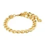 Pilgrim CHARM CURB CHAIN Armbånd Forgyldt Messing 402412042