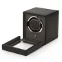 Wolf Cub Watch Winder 1 ur Sort Imiteret Læder 461103