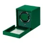 Wolf Cub Watch Winder 1 ur Grøn Imiteret Læder 461143