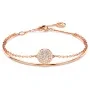 Swarovski Sublima Bangle Armbånd Rosaforgyldt Rustfrit Stål 5683452
