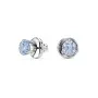 Swarovski Solitaire Stud Øreringe Rustfrit Stål 5725002
