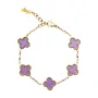 SKØR Clove Purple Armbånd Rustfrit Stål SK0044