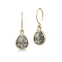 Julie Sandlau Leela Earrings Smokey Øreringe 22 kt. Forgyldt Sølv HKS750GDSMCRCZ