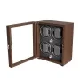 Mulhouse Watch Winder 4 ure Brun Træ KXD0712