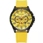 Kensington Master K0053 ur til Herre med Gul urskive på 48 mm i diameter og Silikonerem urrem i Gul