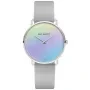 Paul Hewitt Miss Ocean Line PH004547 ur med Multifarvet urskive og en urkasse på 34 mm i diameter og en Læderrem i Grå