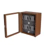 Mulhouse Watch Winder 4 ure Brun Træ KXD0712