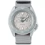 Seiko 5 Sports Automatic SRPG61K1 ur med Grå urskive og en urkasse på 43 mm i diameter og en Natorem i Grå