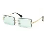 Shadespace Lux Spearmint Green Solbrille SS075