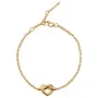 Jane Kønig Tied Heart Bracelet Armbånd 18 kt. Forgyldt Sølv THB-AW25-G