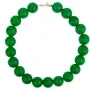 House of Vincent Arcade Fortune Choker Halskæde 18 kt. Forgyldt Sølv VJ109-UNG-LG