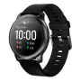 Xiaomi Haylou Solar Smartwatch LS05 ur med  urskive og en urkasse på 45 mm i diameter og en Gummirem i Sort