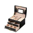 Blanca Smykkeskrin Beige Sort 0000313