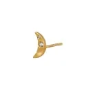 STINE A Jewelry Petit Bella Moon Ørering Single Guldbelagt Sølv 1281-02-S