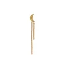 STINE A Jewelry Petit Bella Moon Ørering Single Guldbelagt Sølv 1415-02-S