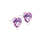 Blomdahl Heart Øreringe Plast 15-0121-74