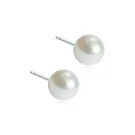 Blomdahl Pearl Øreringe Titanium 15-1233-59
