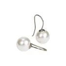 Blomdahl Pendant Pearl Øreringe Titanium 15-1238-59