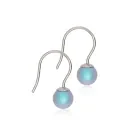 Blomdahl NT Mini Pendant Pearl Øreringe Titanium 15-1280-77