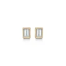 Mads Z Diamond Baguette Øreringe Guld 0,14 ct. 1511027