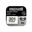 Maxell 301 Knapcellebatteri 1 stk. SR43SW-M