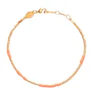ANNI LU Asym Peach Armbånd Guldbelagt Messing 201-10-69