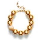 ANNI LU Hi Ho Gold Armbånd Guldbelagt Messing 252-10-15
