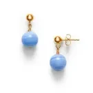 ANNI LU Float Lace Agate Øreringe Guldbelagt Messing 252-30-50