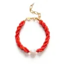ANNI LU Scarlet Wave Armbånd Guldbelagt Messing 261-10-08