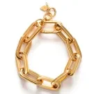 ANNI LU Golden Link Armbånd Guldbelagt Messing 261-10-09