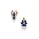 ANNI LU Deep Blue Øreringe Guldbelagt Messing 261-30-73
