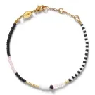 ANNI LU Domino Armbånd Guldbelagt Messing 262-10-01