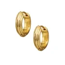 ANNI LU Golden Deco Øreringe Guldbelagt Messing 262-30-50