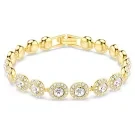 Swarovski Una Angelic Tennis Armbånd Guldbelagt Metal 5505469