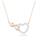 Swarovski Infinity Hyperbola Halskæde Metal 5518865