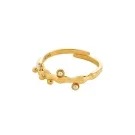 Pilgrim LULU magisk stack Ring Guldbelagt Messing 632532064