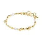 Pilgrim SLOAN Pearl Armbånd Guldbelagt Rustfrit Stål 692512002