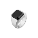 Auxere Square Ring Rustfrit Stål KXD0469