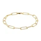 Avilé Jewelry Chain Armbånd Guldbelagt Sølv AJ-B12-GP