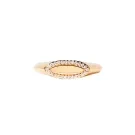 PDPAOLA Lace Stamp Ring Guldbelagt Sølv AN01-629