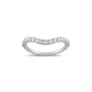Alier Studio Elara Diamond Twist Ring Hvidguld 0,391 ct. AS004