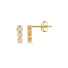 Alier Studio Liora Diamond Drop Øreringe Guld 0,26 ct. AS012