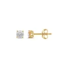 Alier Studio Aura Diamond Studs Øreringe Guld 1,00 ct. AS014