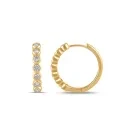 Alier Studio Alma Diamond Hoops Øreringe Guld 0,50 ct. AS016